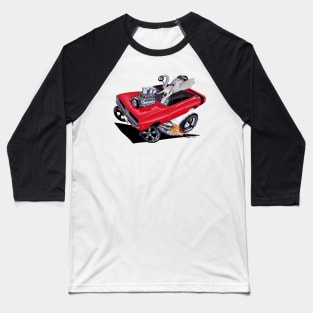 FULL CHARGE Red 69 Charger Baseball T-Shirt